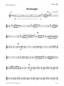 3 blues for Saxophone Quartet (book/CD play-along)