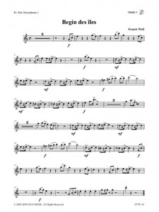 6 Trios for Alto Sax & Rhythm Section 1 (book/CD play-along)