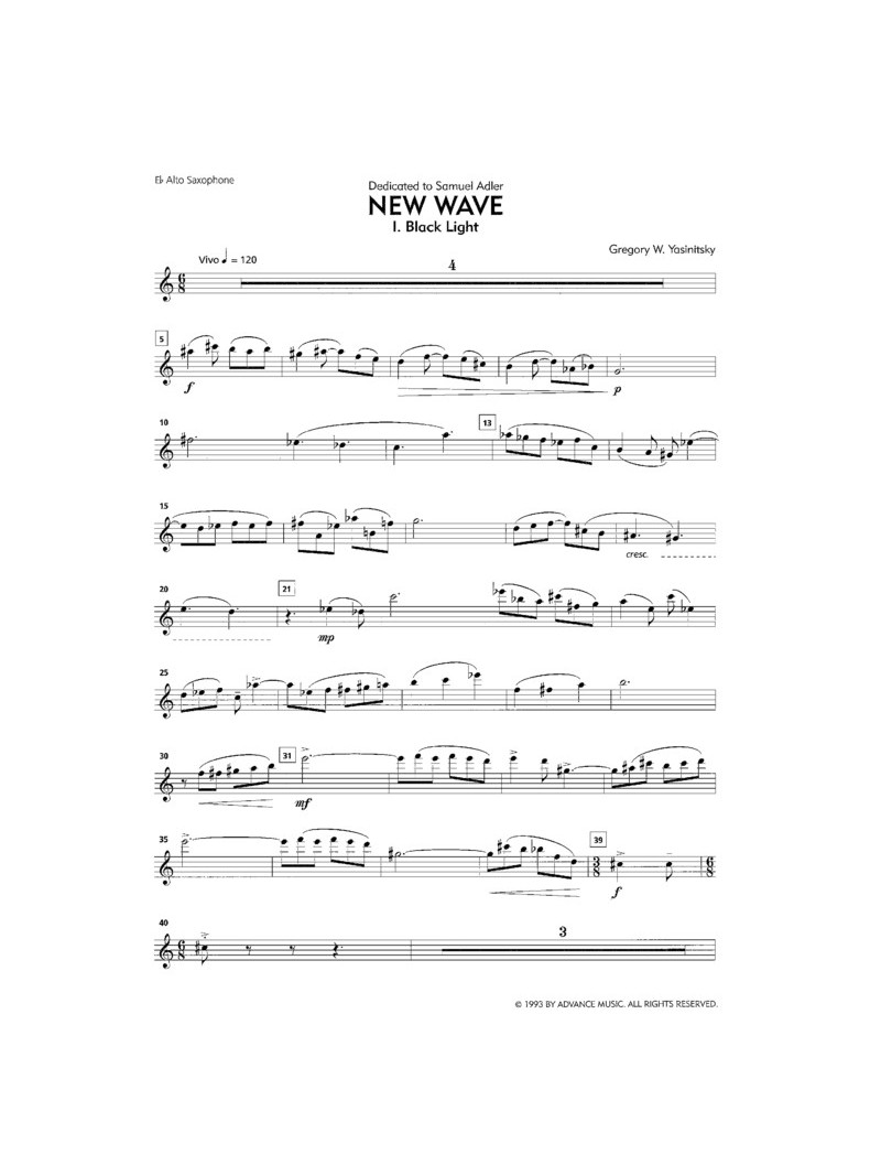 Gregory Yasinitsky - New Wave