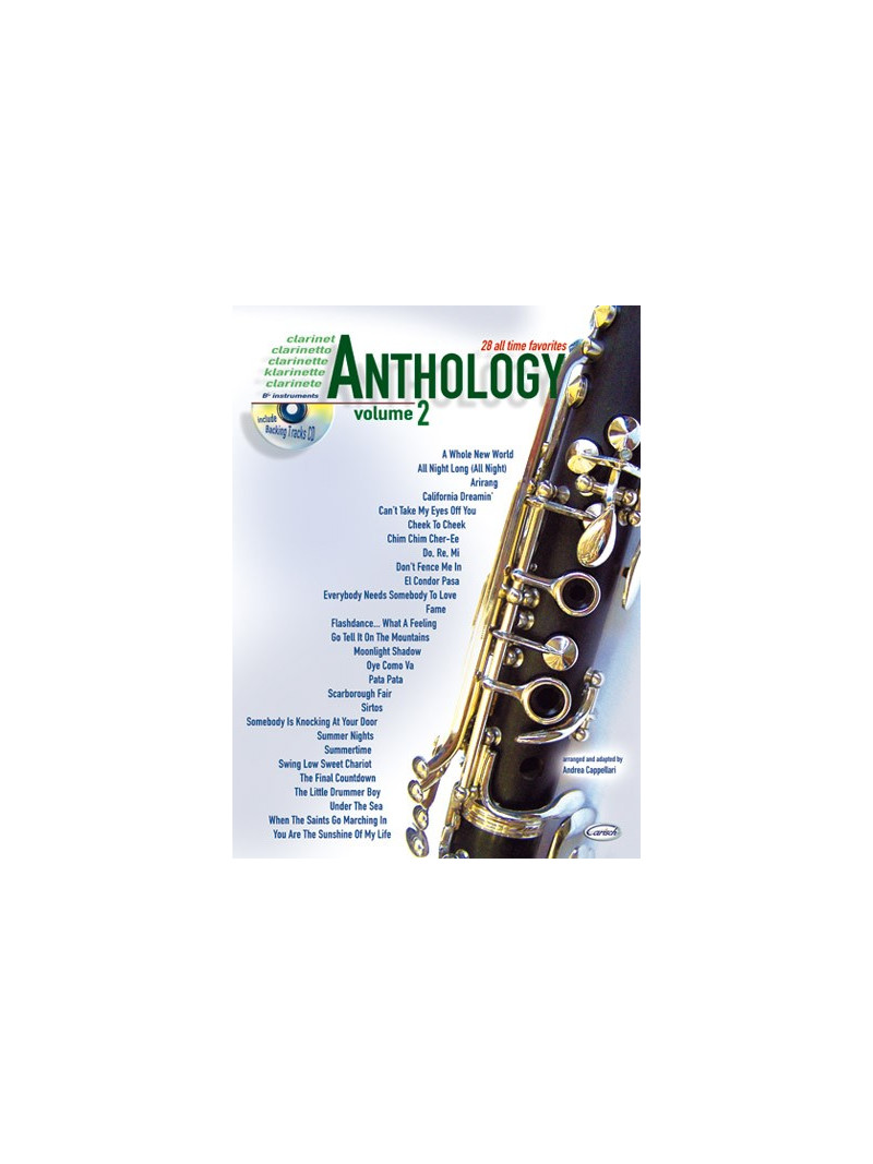 Anthology 2: 28 All Time Favorites Bb Clarinet (libro/CD)