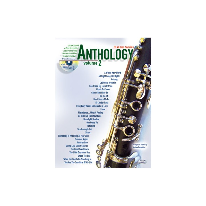 Anthology 2: 28 All Time Favorites Bb Clarinet (libro/CD)