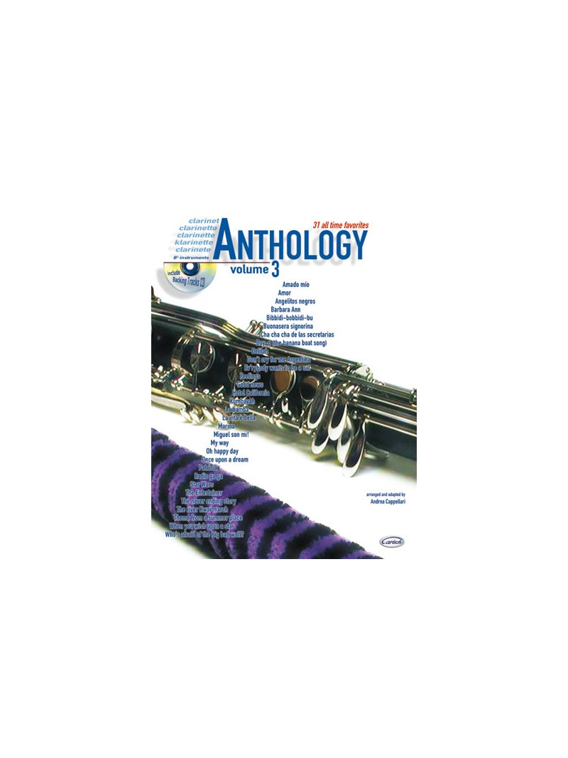 Anthology: 31 All Time Favorites Bb Clarinet 3 (libro/CD)