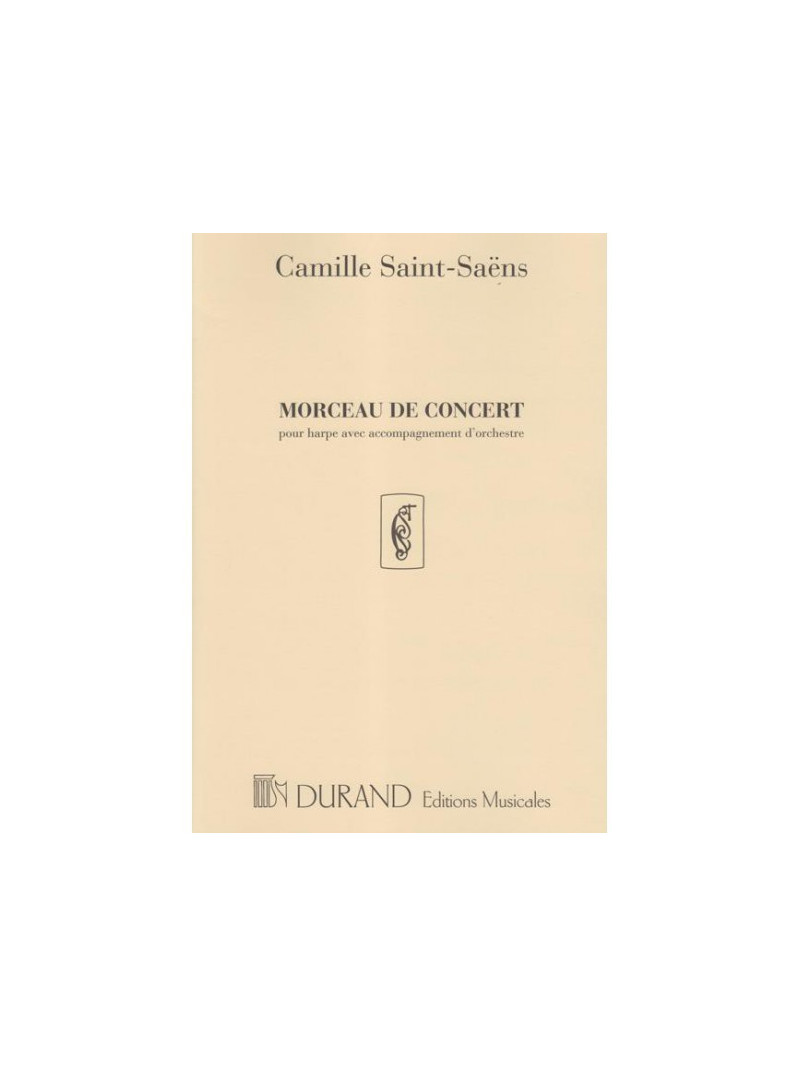 Morceau de concert (harpe & piano)