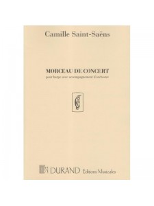 Camille Saint-Saens - Morceau de concert (harpe & piano)