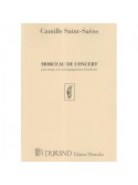 Camille Saint-Saens - Morceau de concert (harpe & piano)