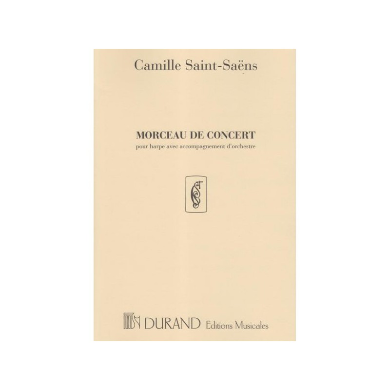 Morceau de concert (harpe & piano)