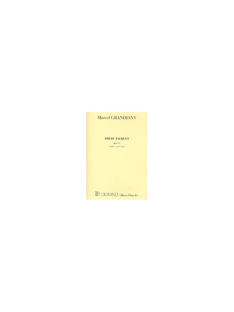 Frere Jacques op.32 - Fantaisie pour harpe