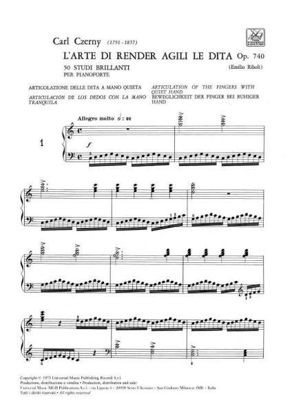L'arte di rendere agili le dita