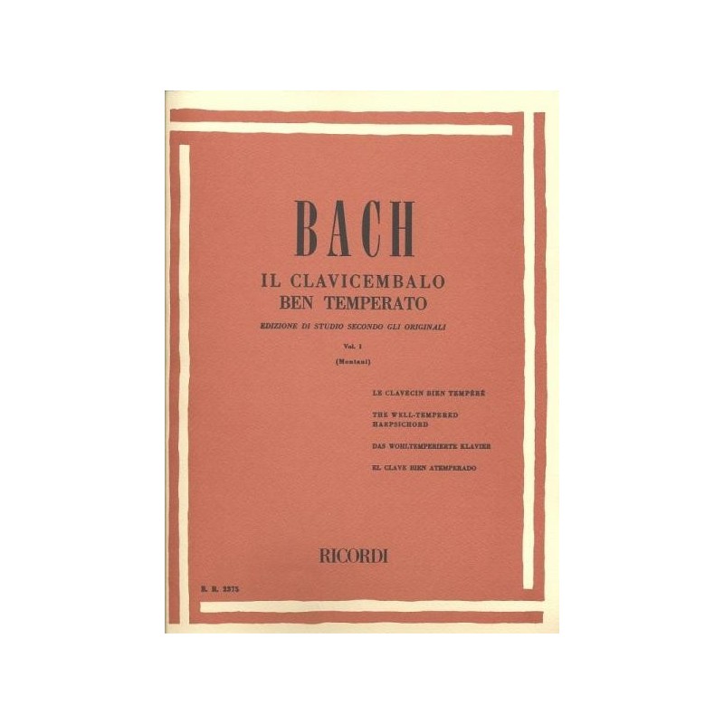 Il clavicembalo ben temperato - Volume I