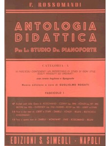 Antologia didattica per lo studio del Pianoforte - Fascicolo 1
