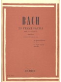 bach 23 Pezzi facili Per pianoforte