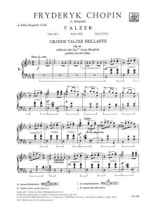 Chopin - Valzer per pianoforte