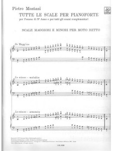 Tutte le scale per pianoforte