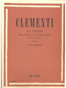 23 Studi dal 'Gradus ad Parnassum' per pianoforte
