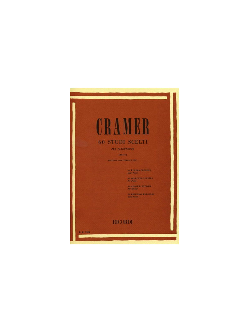 60 Studi scelti per pianoforte (libro/CD)