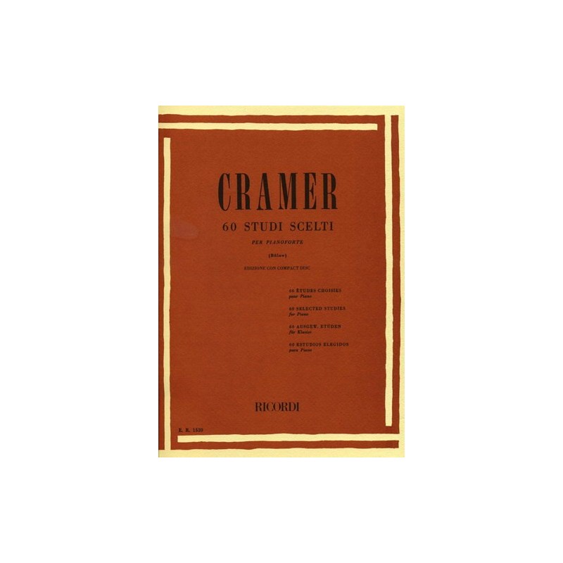 60 Studi scelti per pianoforte (libro/CD)