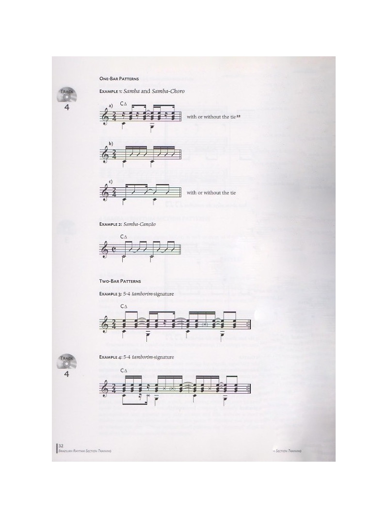 Brazilian Rhythm Section Training (book/CD)