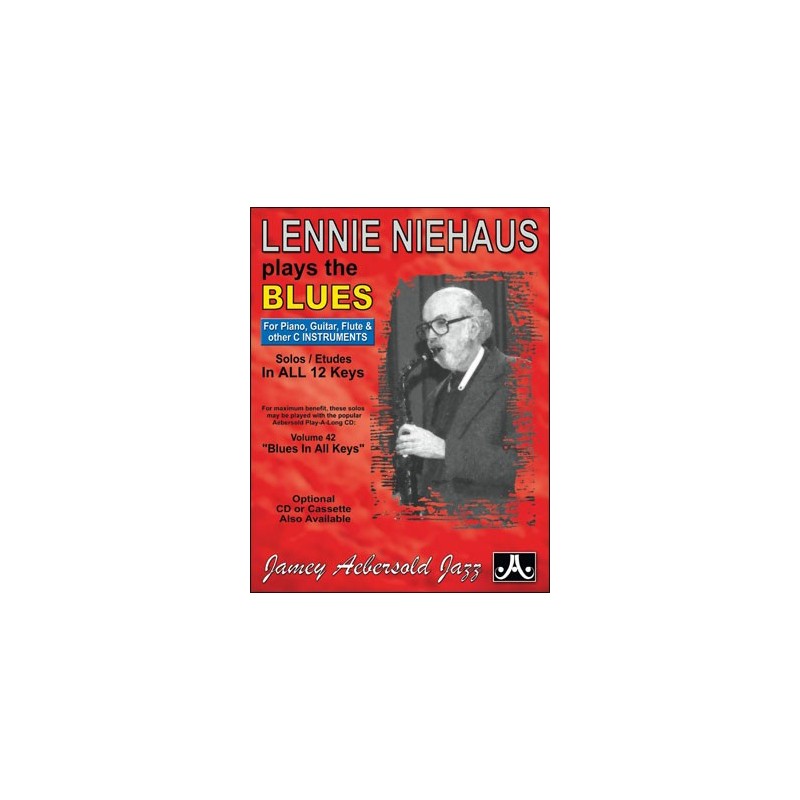 Plays the Blues For Piano, Guitar, Flute (book/CD)