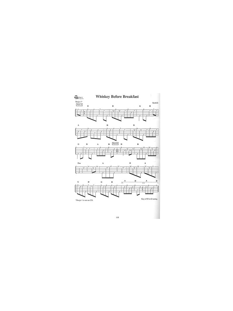 50 Tunes For Banjo (book/3 CD)