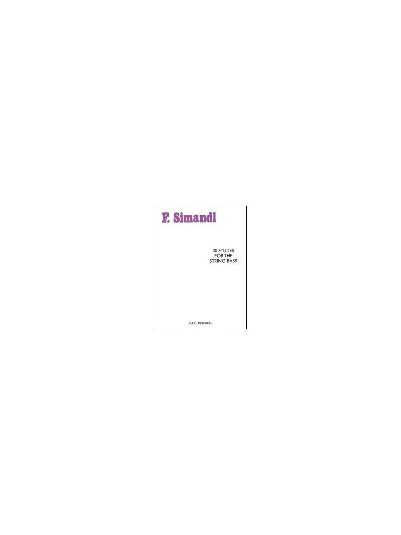 30 Etudes For The String Bass