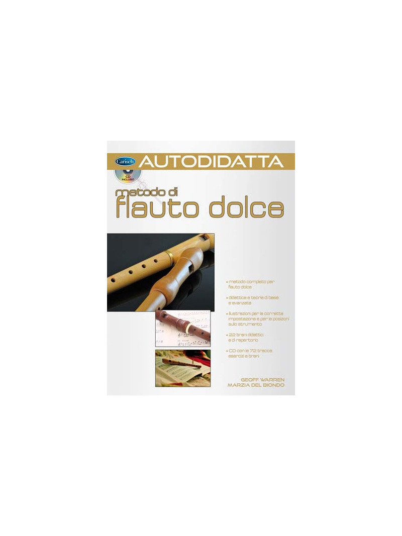 Metodo di flauto dolce autodidatta (libro/CD)
