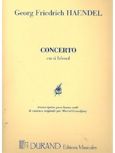 G. F. Haendel - Concerto En Si Bemol (Harpe)