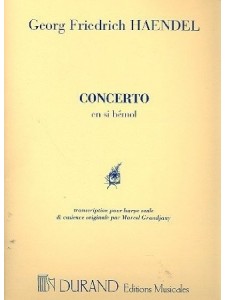 G. F. Haendel - Concerto En Si Bemol (Harpe)