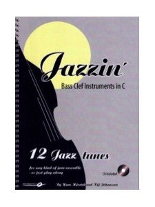 Jazzin': Bass Clef Instruments in C (book/CD play-along)