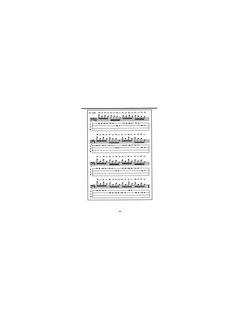 Rock Bass Technique (book/cassette)