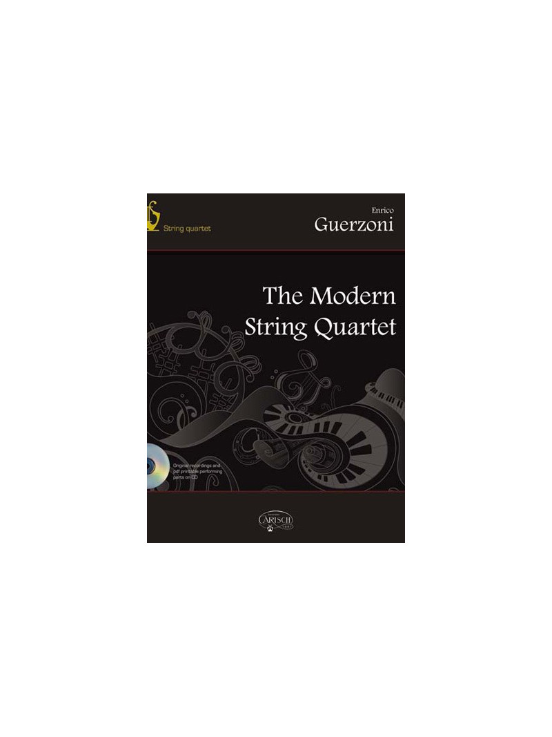 Enrico Guerzoni: Modern String Quartet (book/CD Rom)