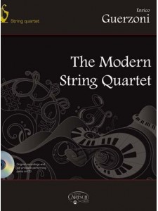 Enrico Guerzoni: Modern String Quartet (book/CD Rom)