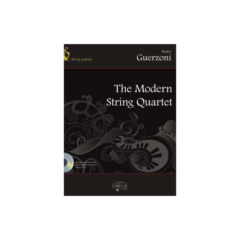 Enrico Guerzoni: Modern String Quartet (book/CD Rom)