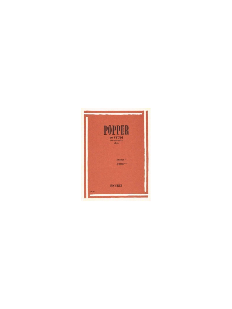 40 Studi per Violoncello Op. 73