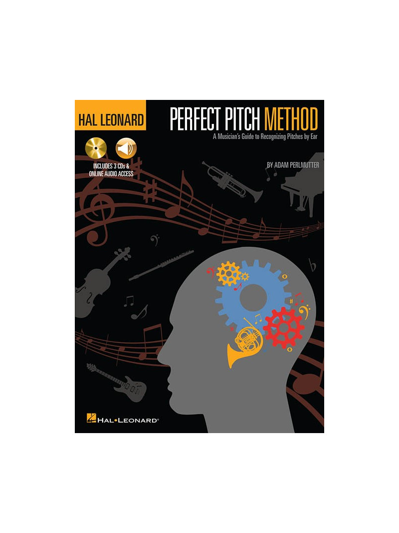 Hal Leonard Perfect Pitch Method (Book/3-CD with Online Audio)