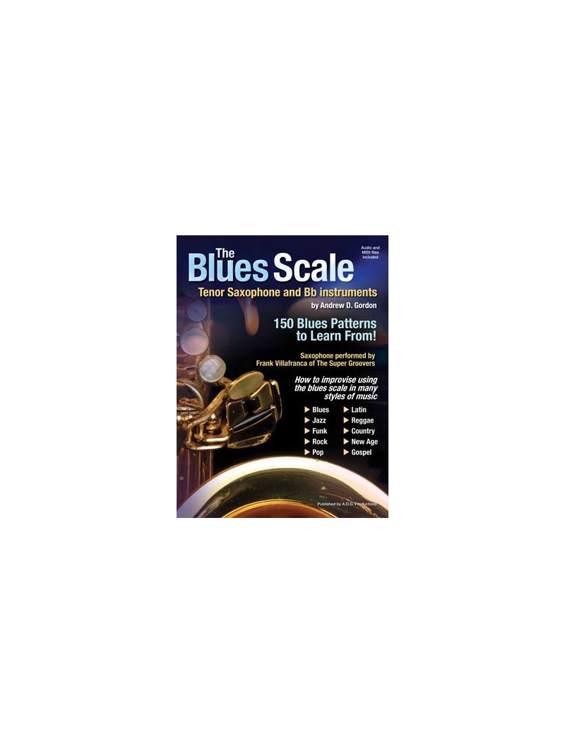 The Blues Scale For Tenor Saxophone & Bb Instruments (book/CD)