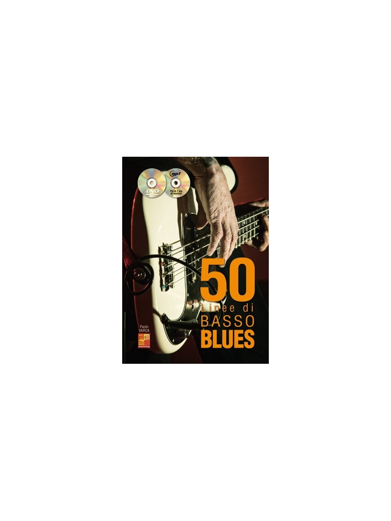 50 Linee di Basso Blues (libro/CD/DVD)