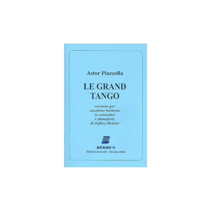 Le Grand Tango (Sassofono)