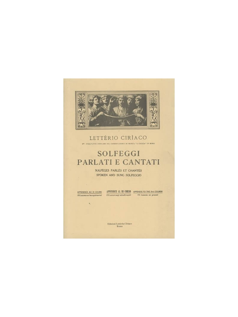 Solfeggi parlati e cantati - 3° corso