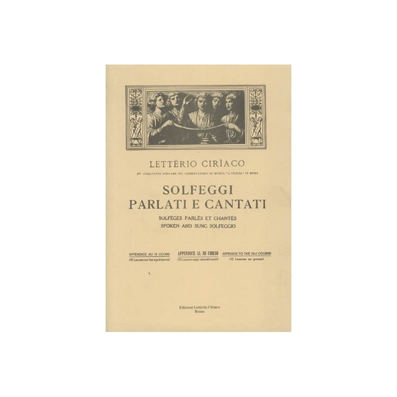 Solfeggi parlati e cantati - 3° corso