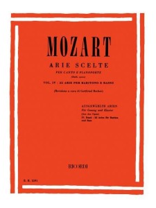 Arie scelte per canto e pianoforte