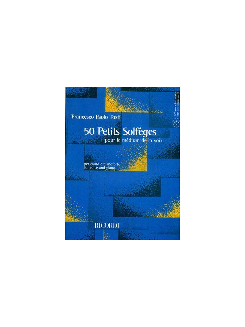 50 Petits Solfèges pour le médium de la voix