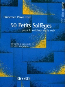 50 Petits Solfèges pour le médium de la voix (libro/2 CD)