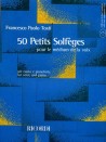 50 Petits Solfèges pour le médium de la voix (book/2 CD)