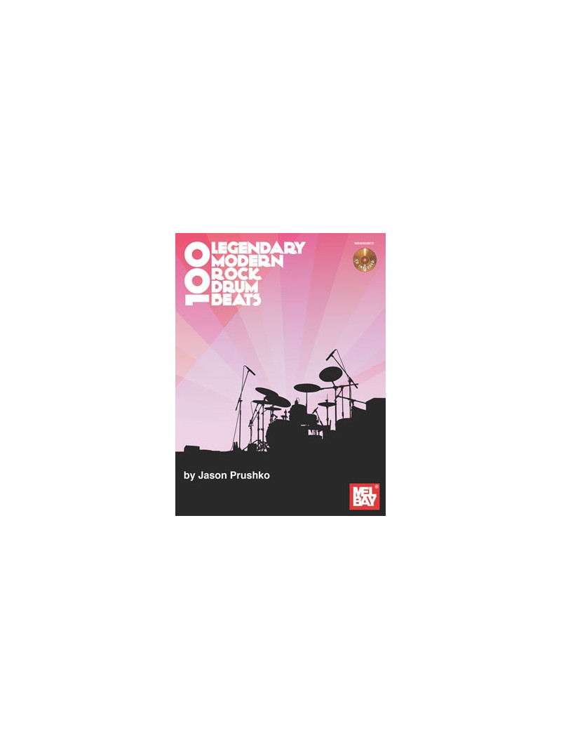 100 Legendary Modern Rock Drum Beats (Book/CD)
