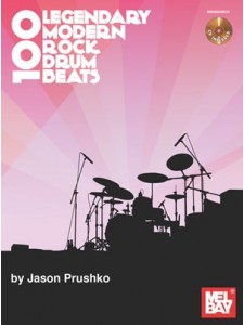 100 Legendary Modern Rock Drum Beats (Book/CD)