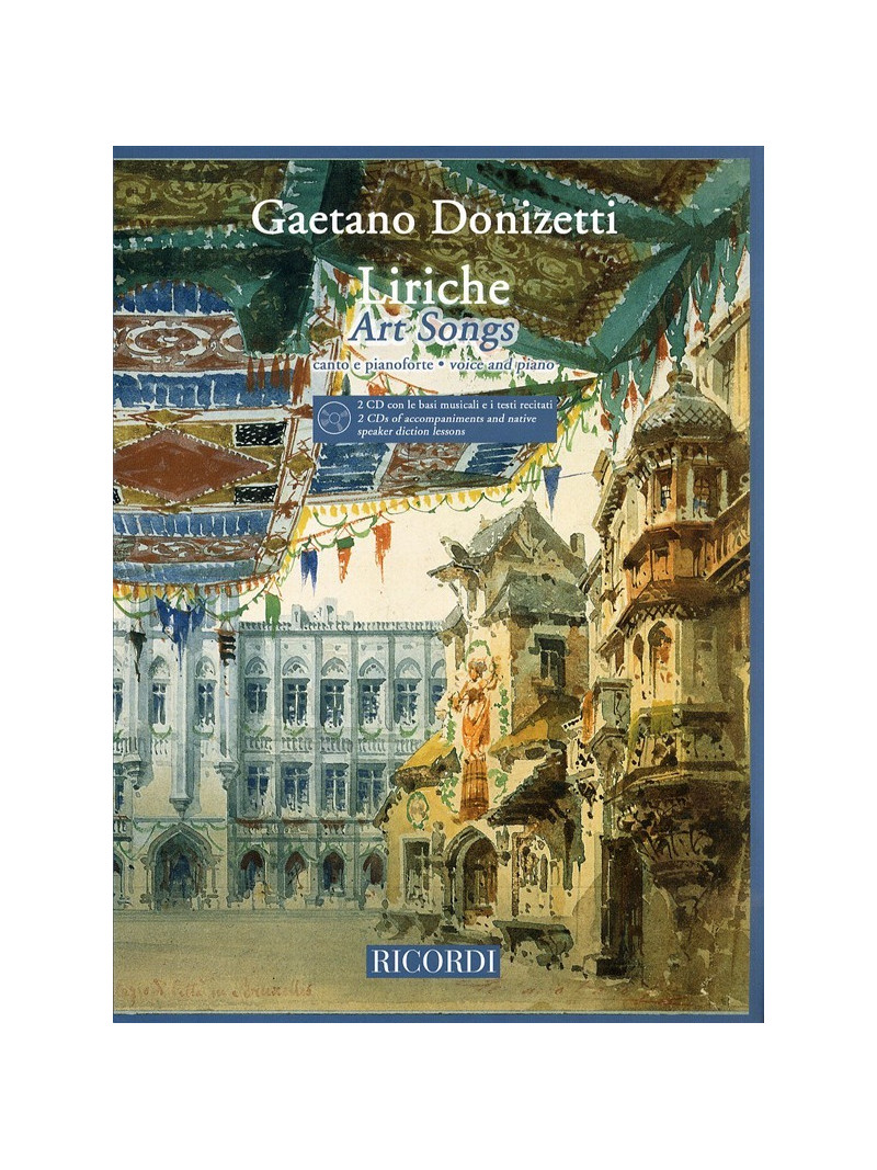 Gaetano Donizetti: Liriche - Art Songs (book/2 CD)