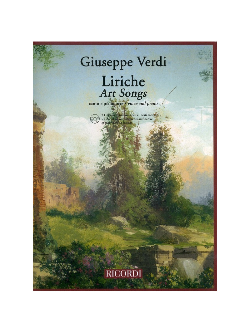 Giuseppe Verdi: Liriche - Art Songs (book/2 CD)
