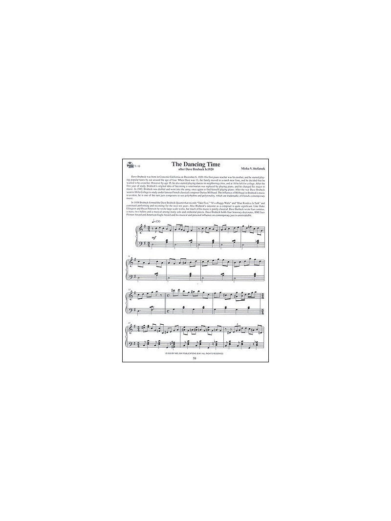 Jazz Album for Piano (book/CD)