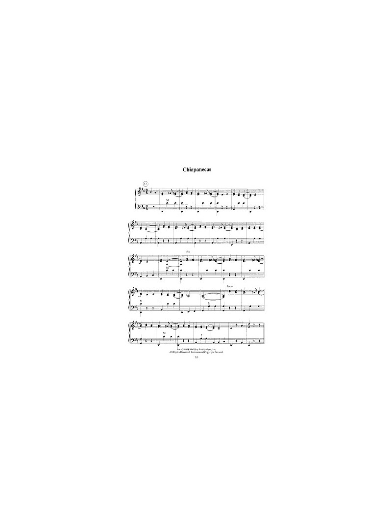 Songs of Mexico for Accordion