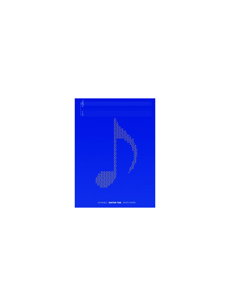 Quaderno di Musica Chitarra Tablatura